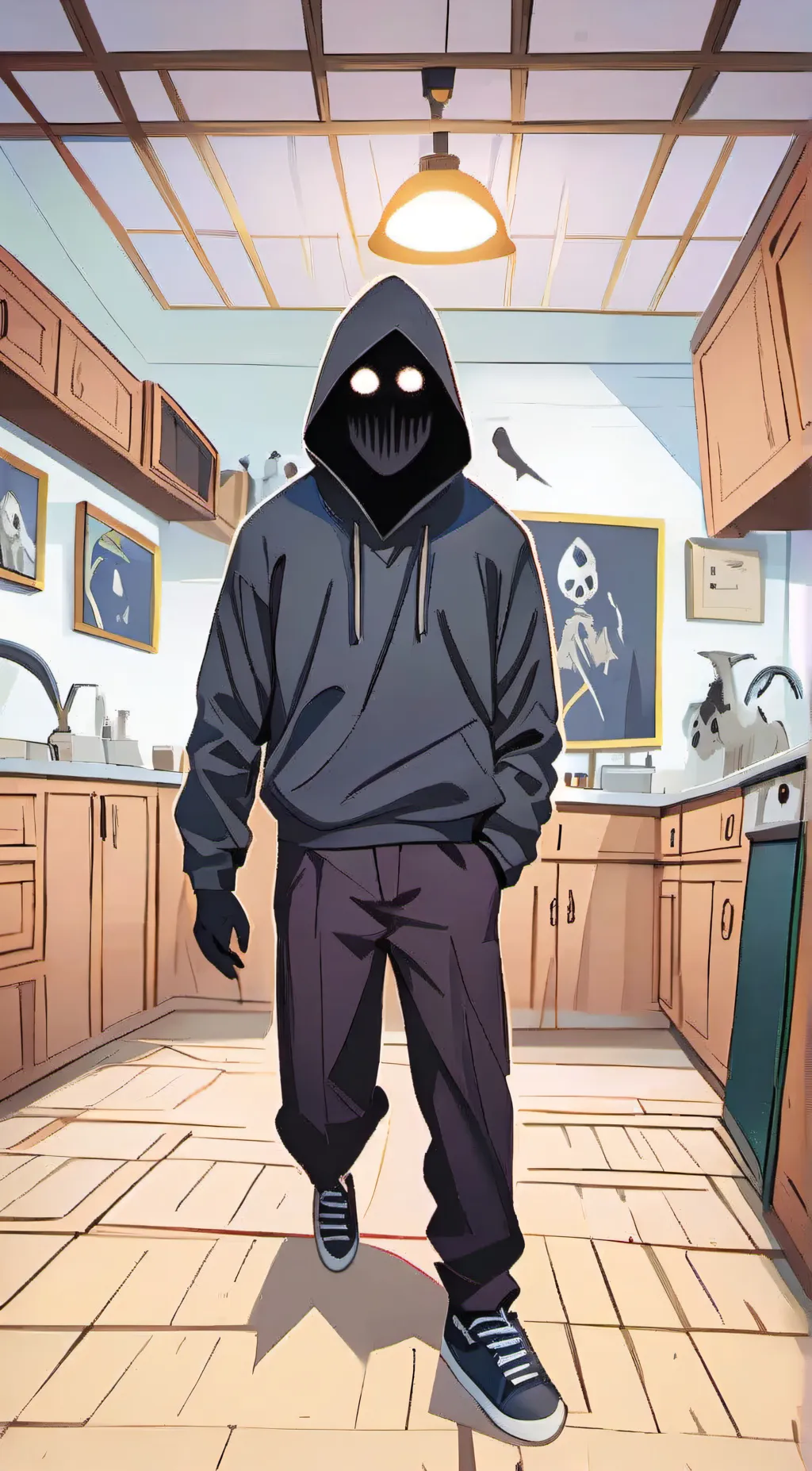 ai character: Sus Monster background