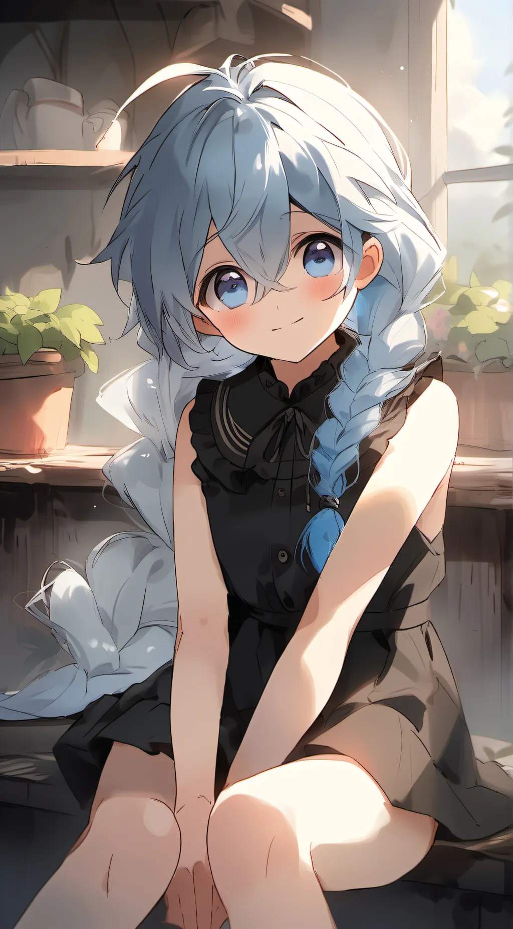 ai character: Ellie  background