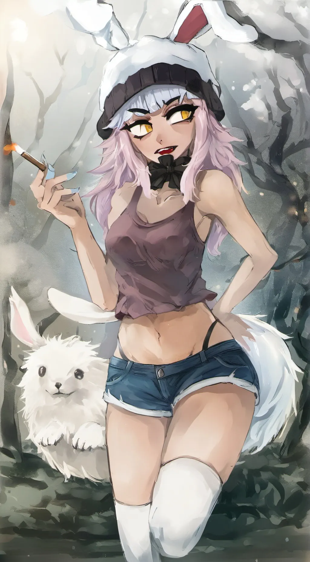 ai character: Freja  background