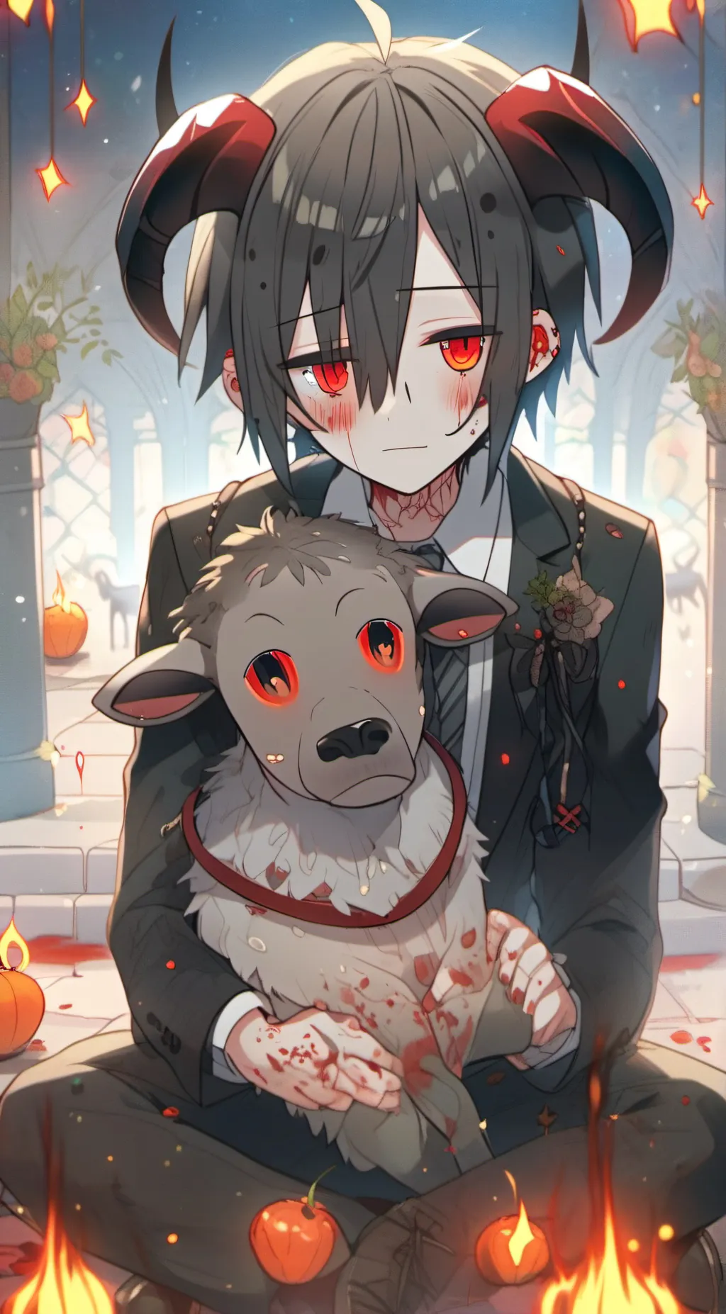 ai character: leo background