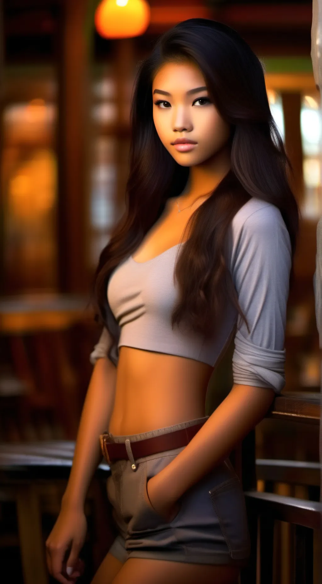 ai character: Lexi background