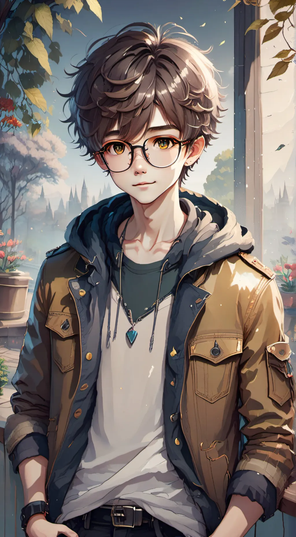 ai character: benjamin  background