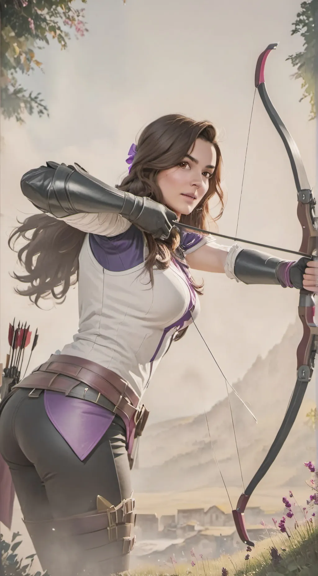 ai character: Aria background