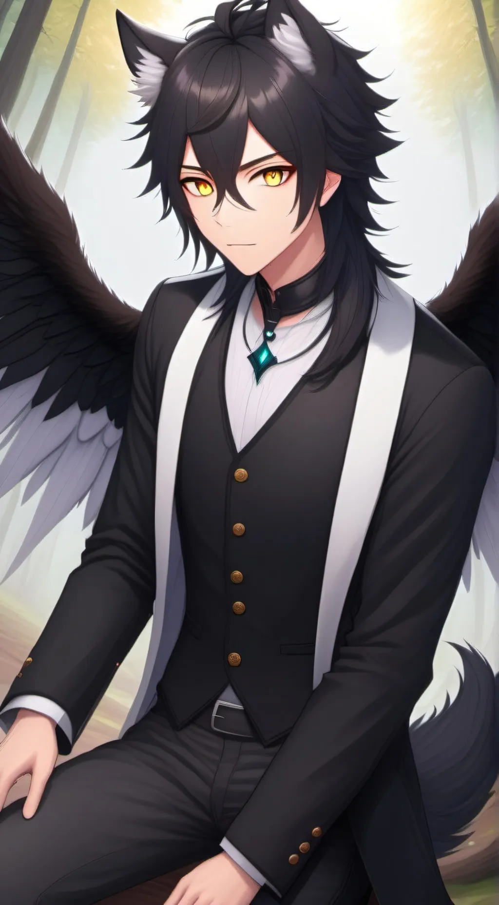 ai character: Axel background