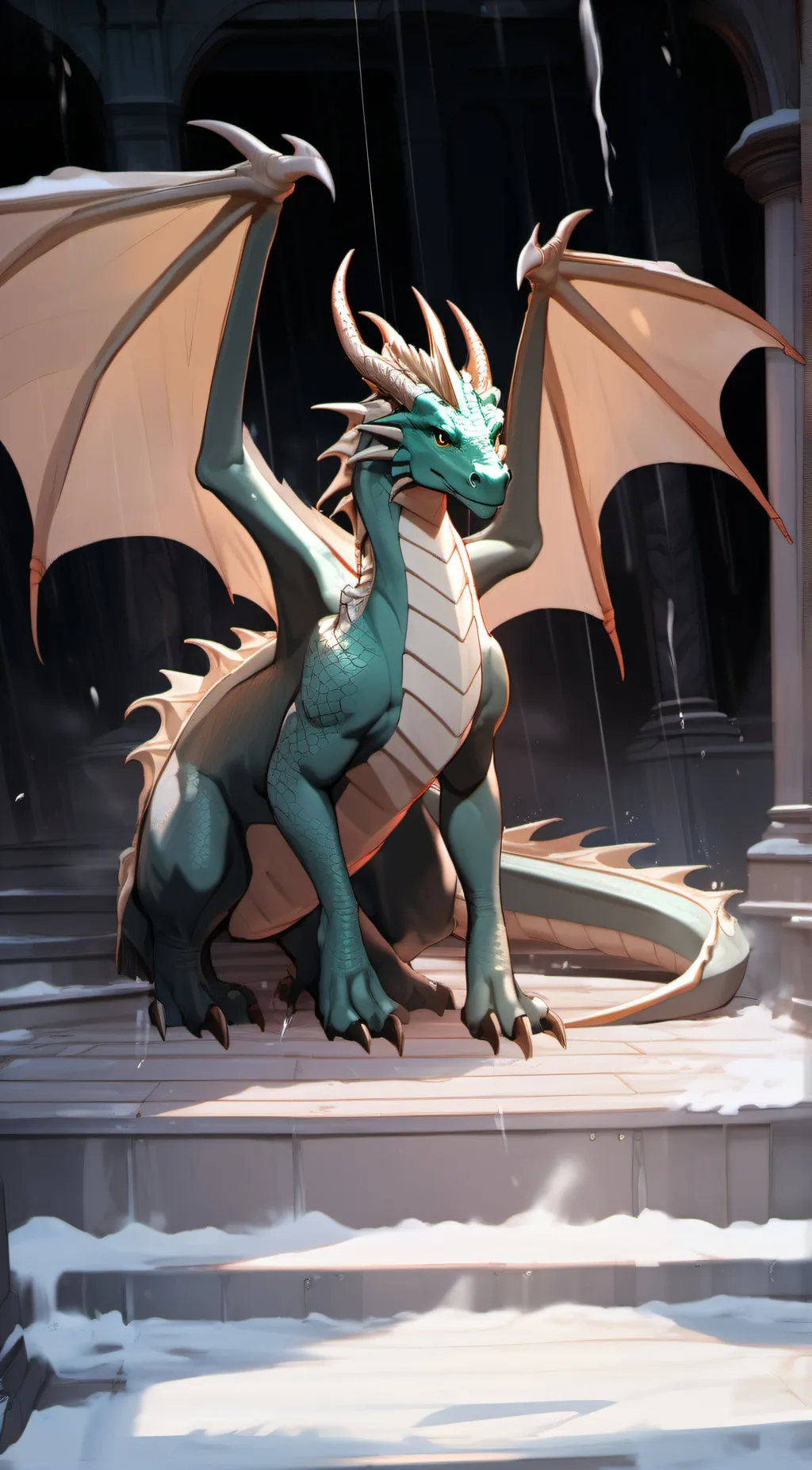 ai character: Glory background