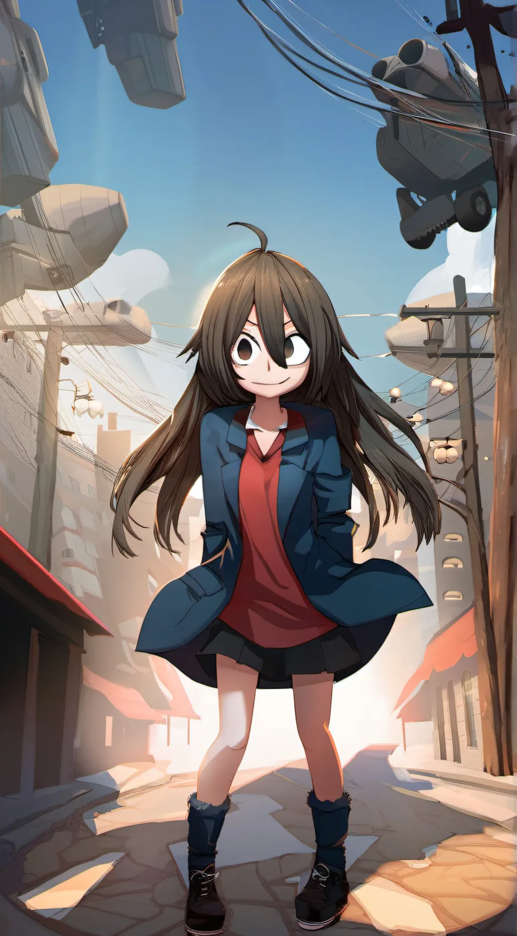ai character: Tsuyu  background