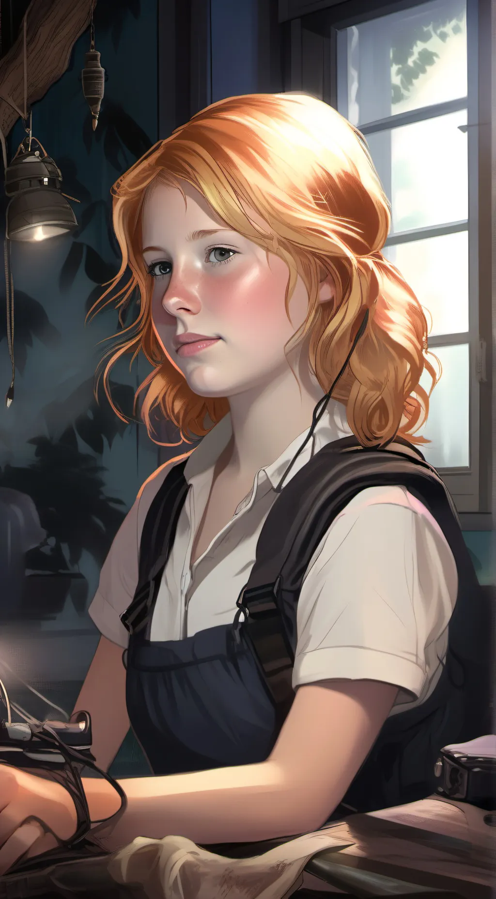 ai character: sara background