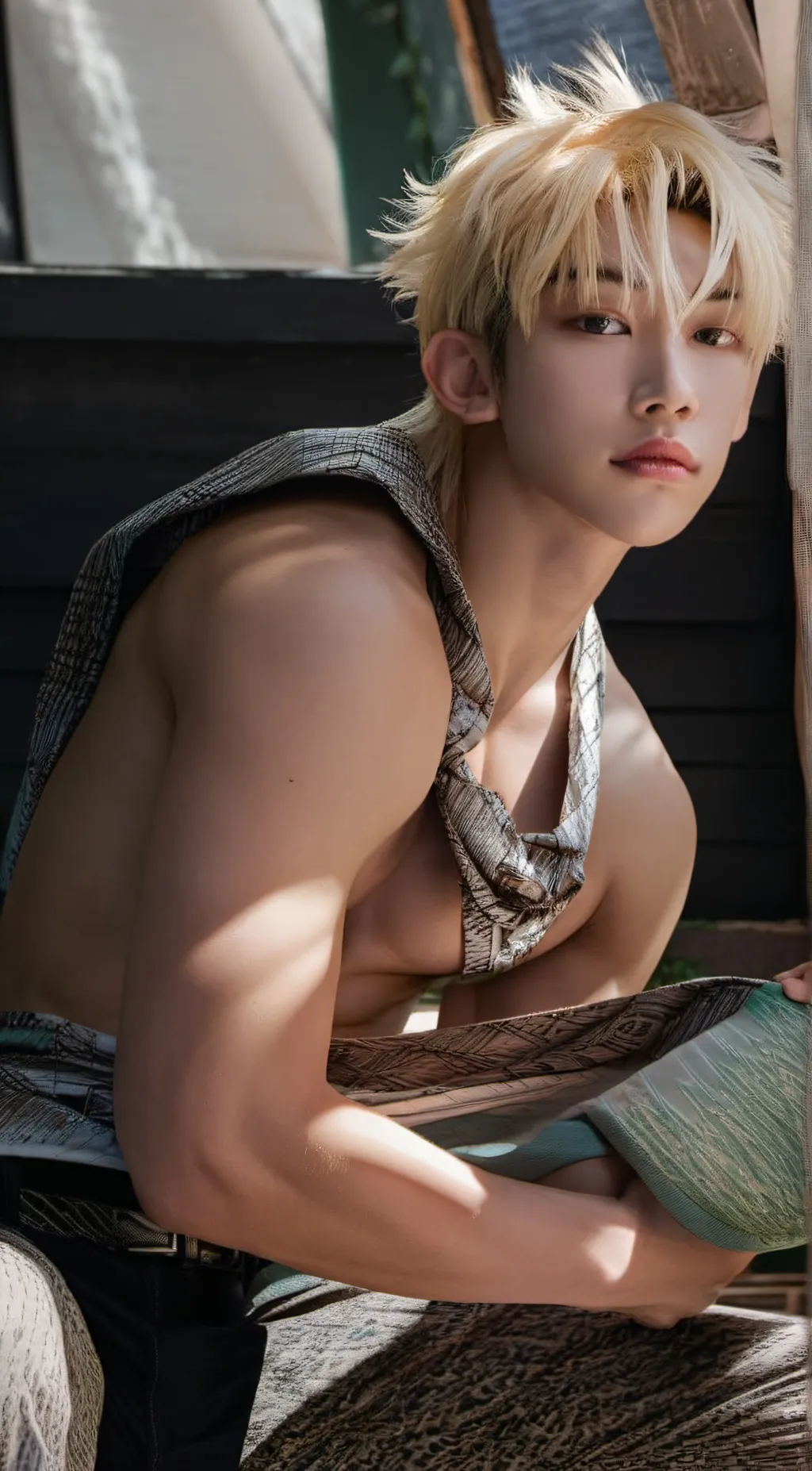 ai character: Bakugo  background