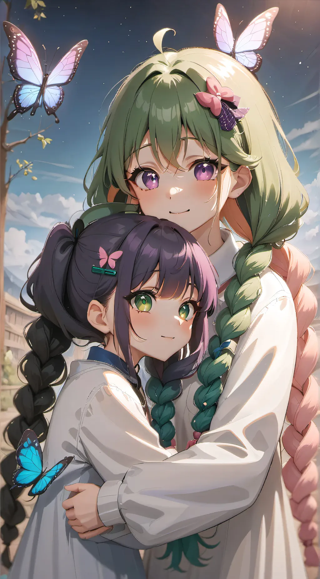 ai character: Mitsuri and Shinob background