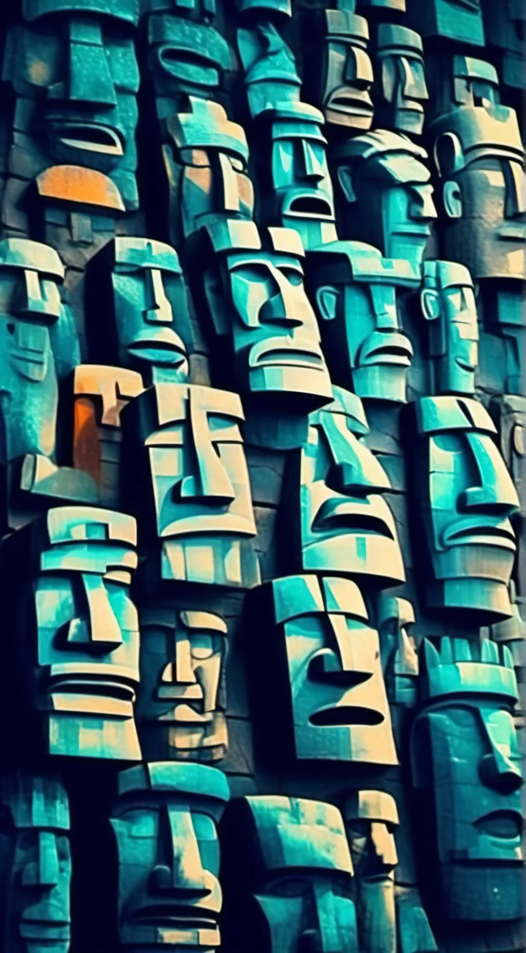 ai character: 🗿 background