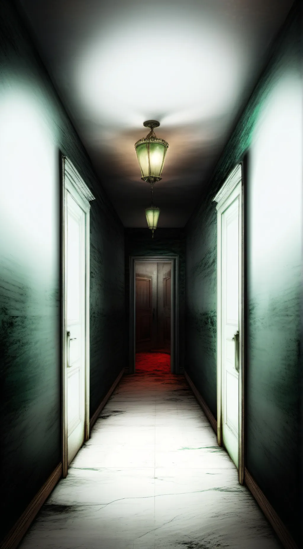 ai character: The closet room  background