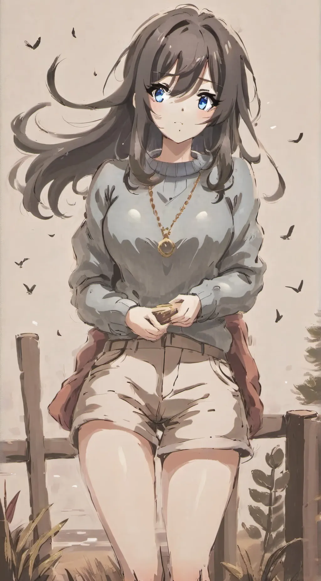 ai character: Olivia  background