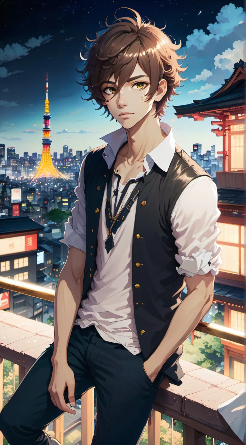 ai character: Trevor  background