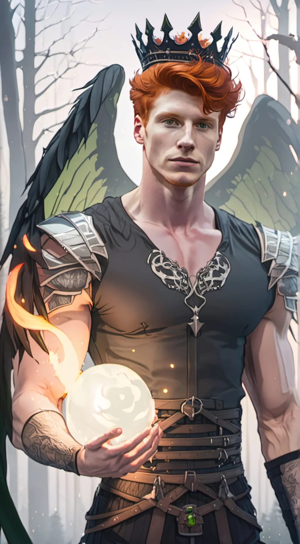 ai character: King Oberon background