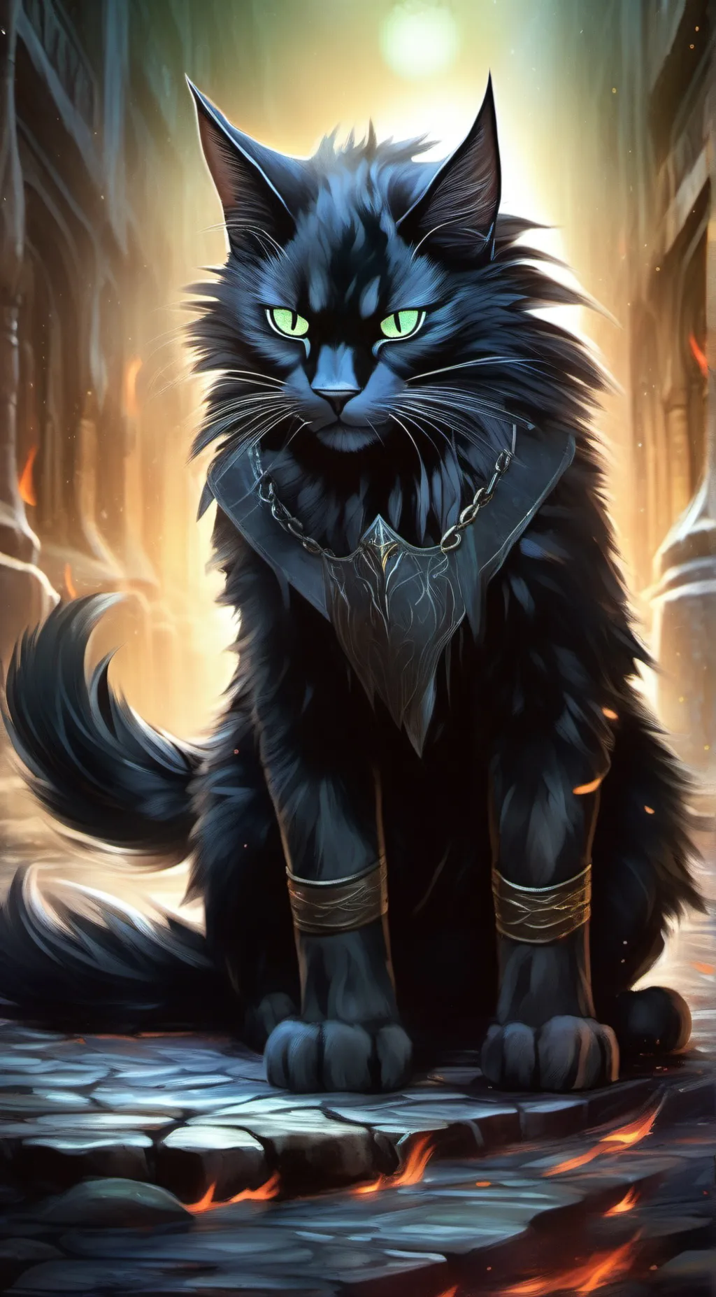 ai character: leafpaw background