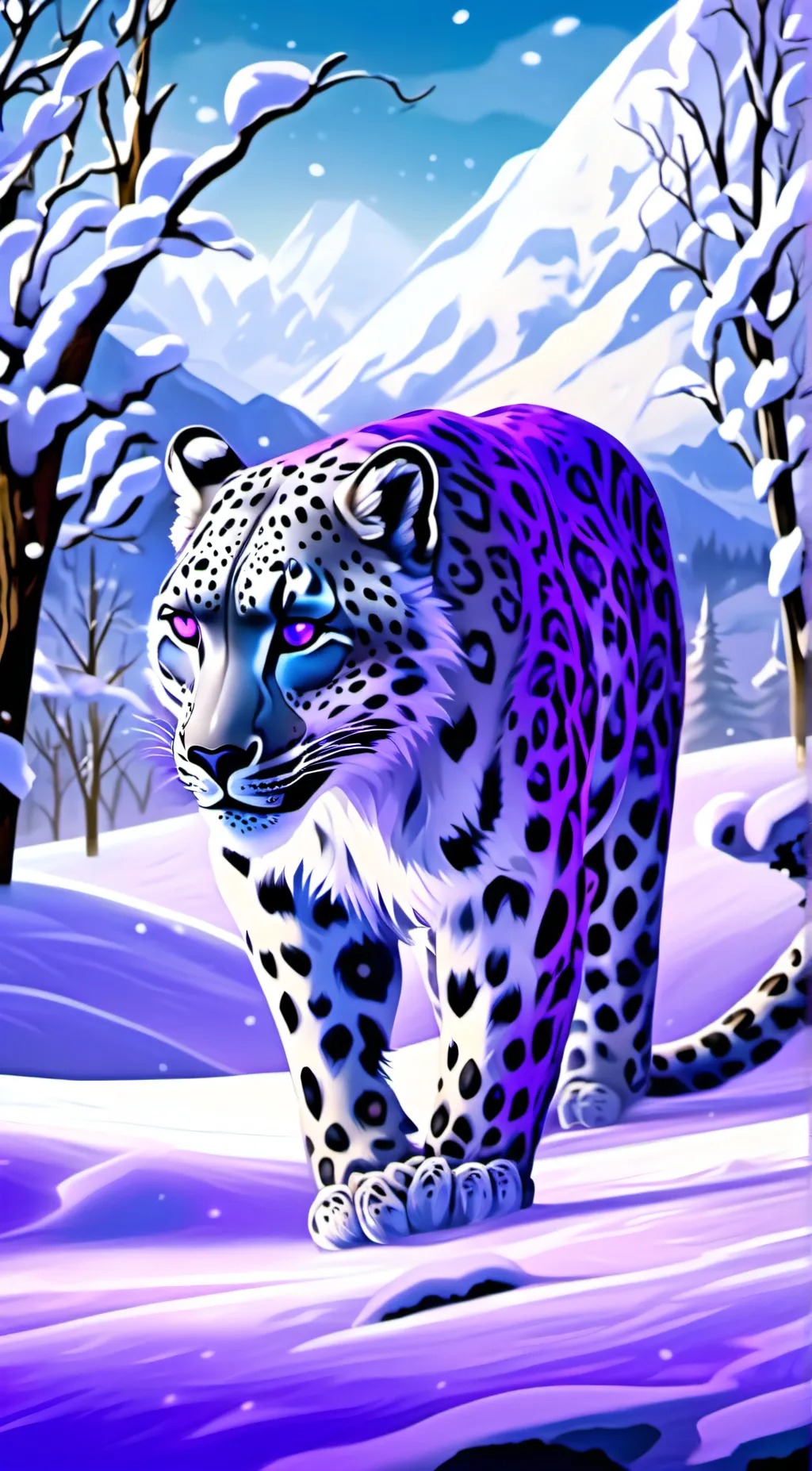 ai character: Amethyst background