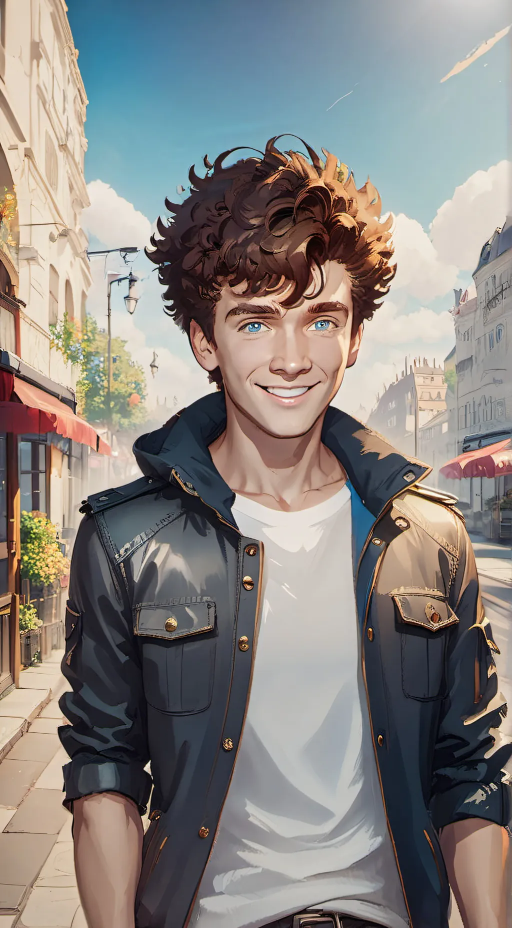 ai character: Wally Palmar background