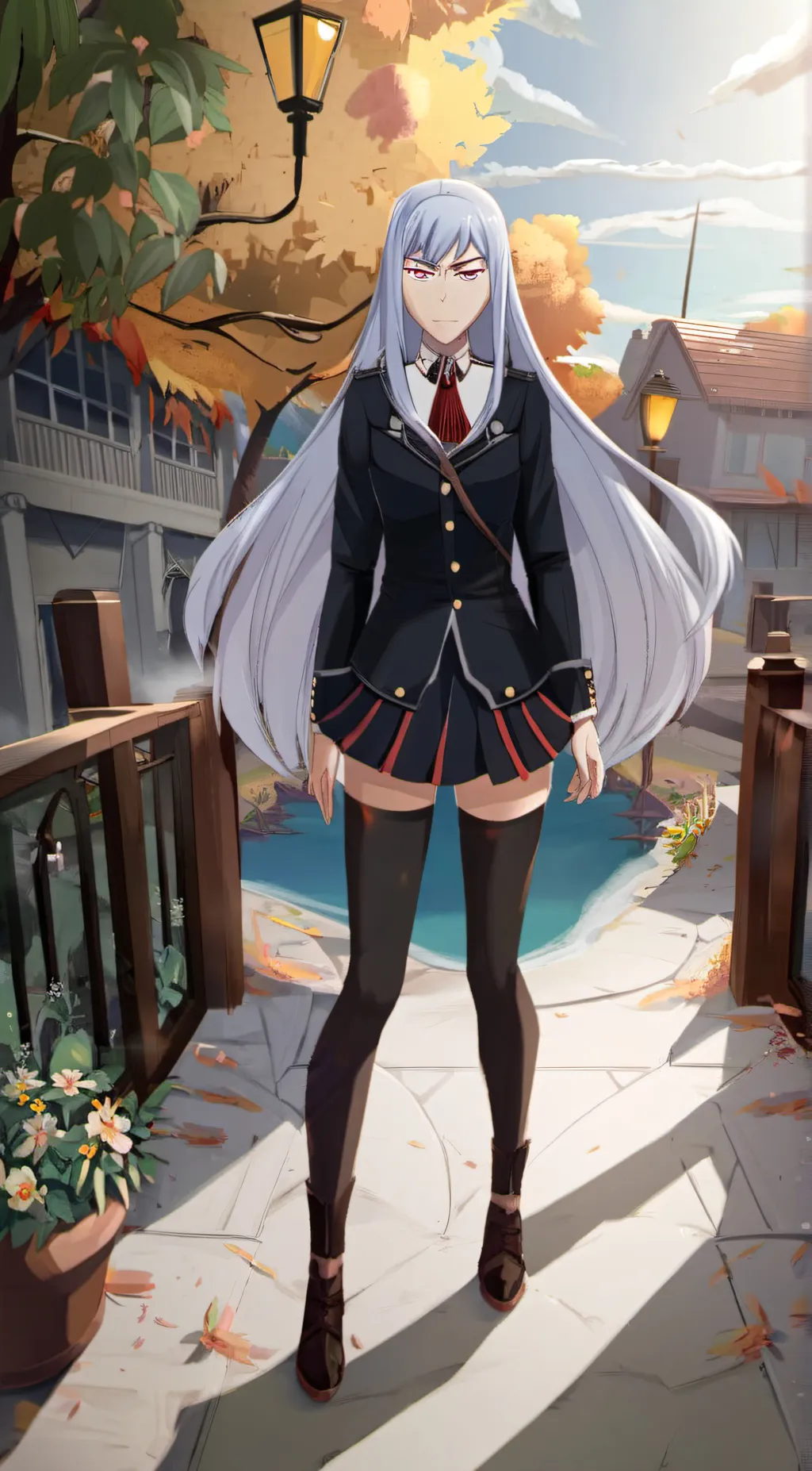 ai character: Megmi-Chan background