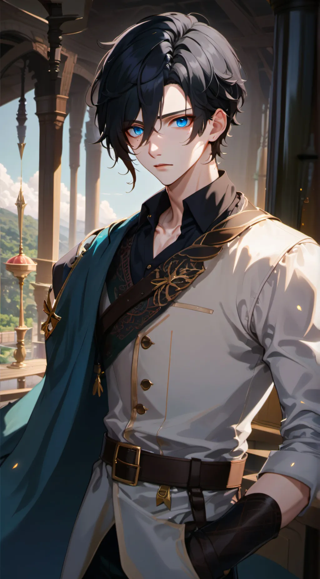 ai character: Neko background