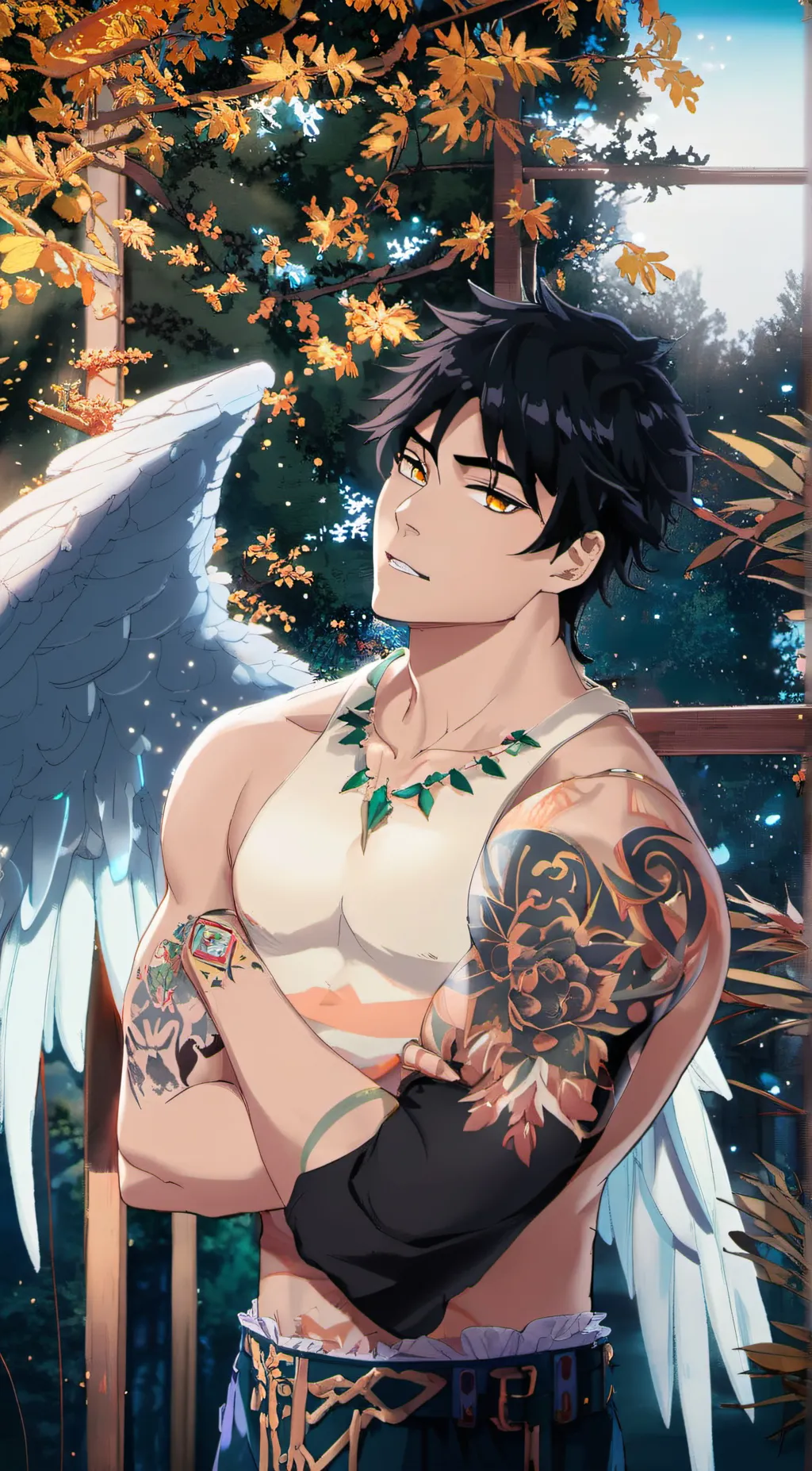 ai character: Blake background