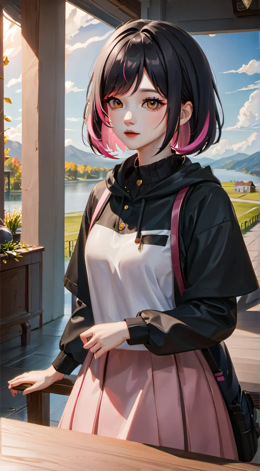 ai character: Laura background