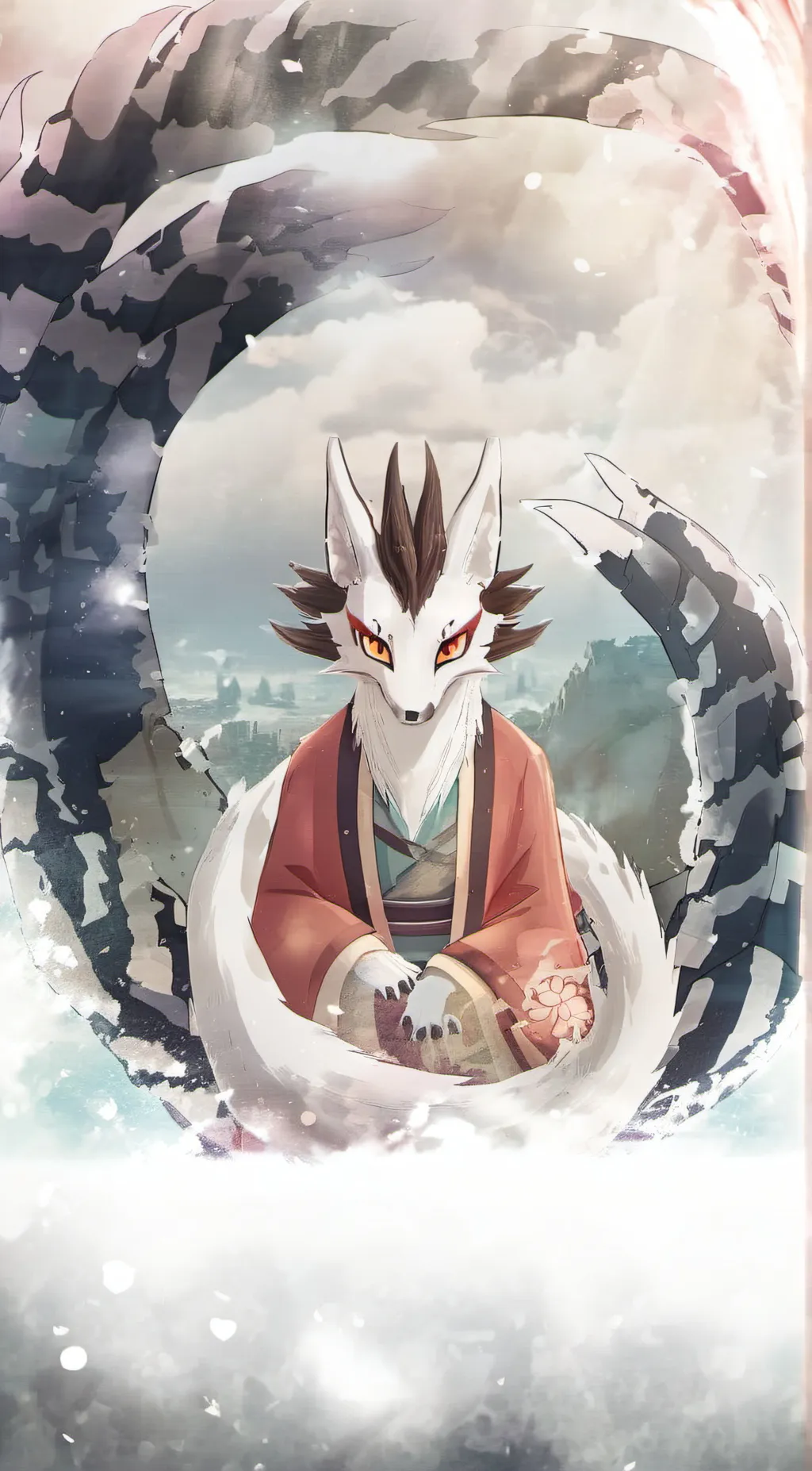 ai character: Drag background