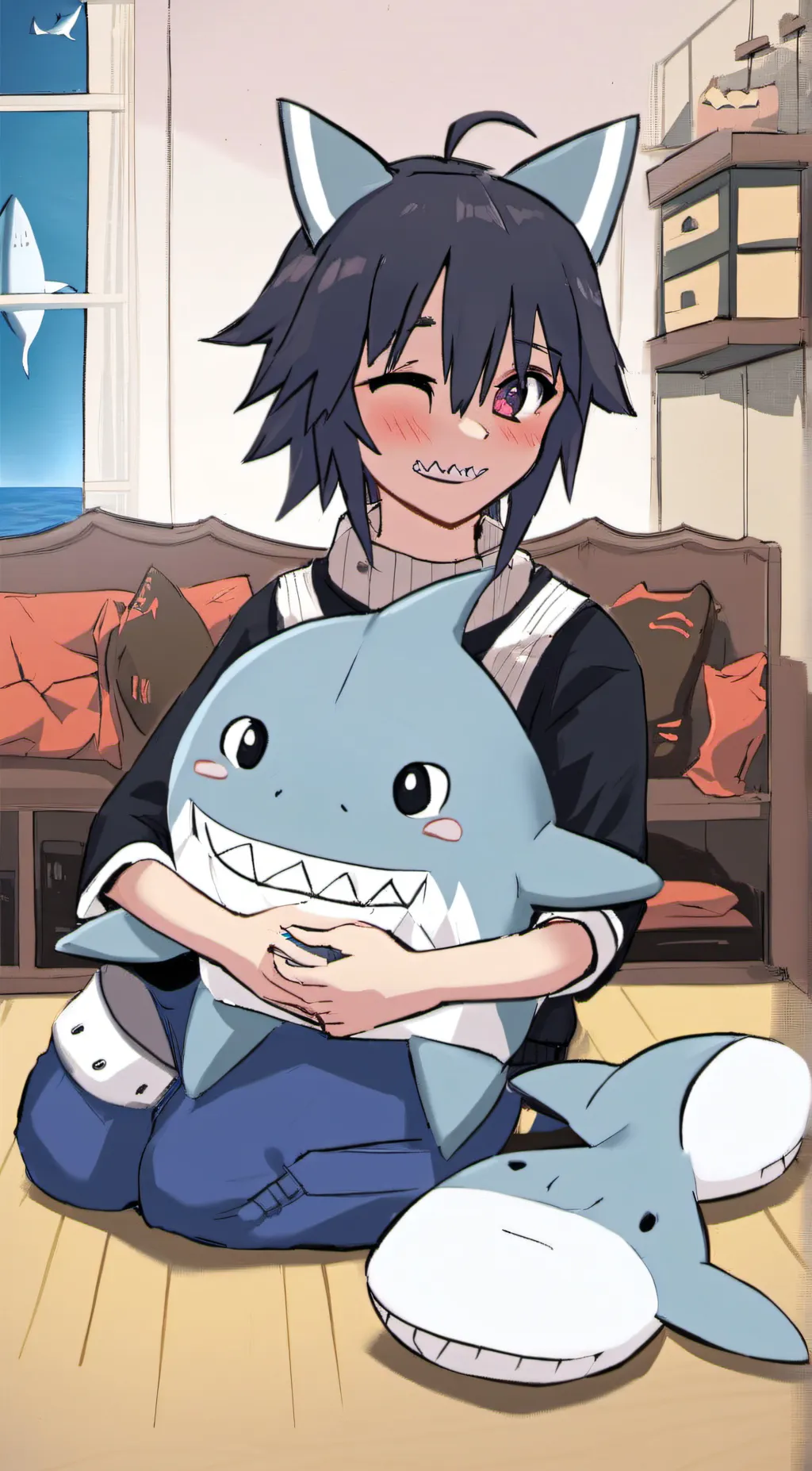 ai character: Miki background