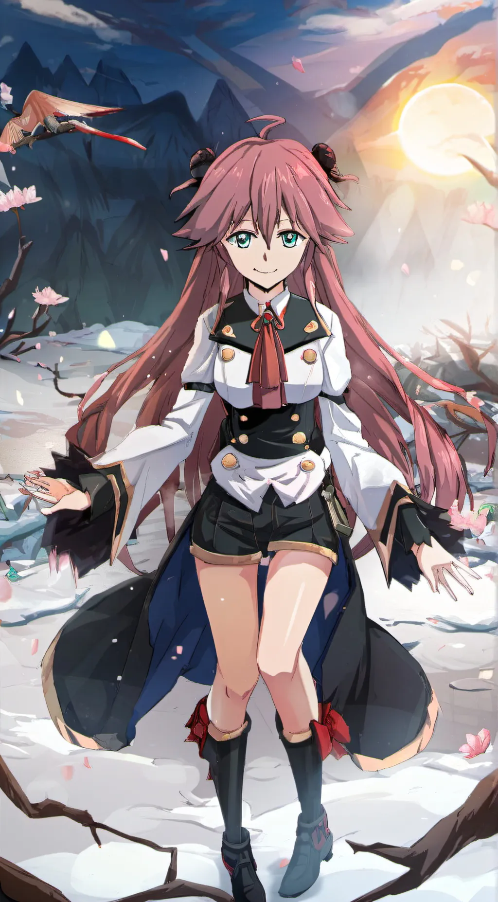 ai character: Lilith asami  background