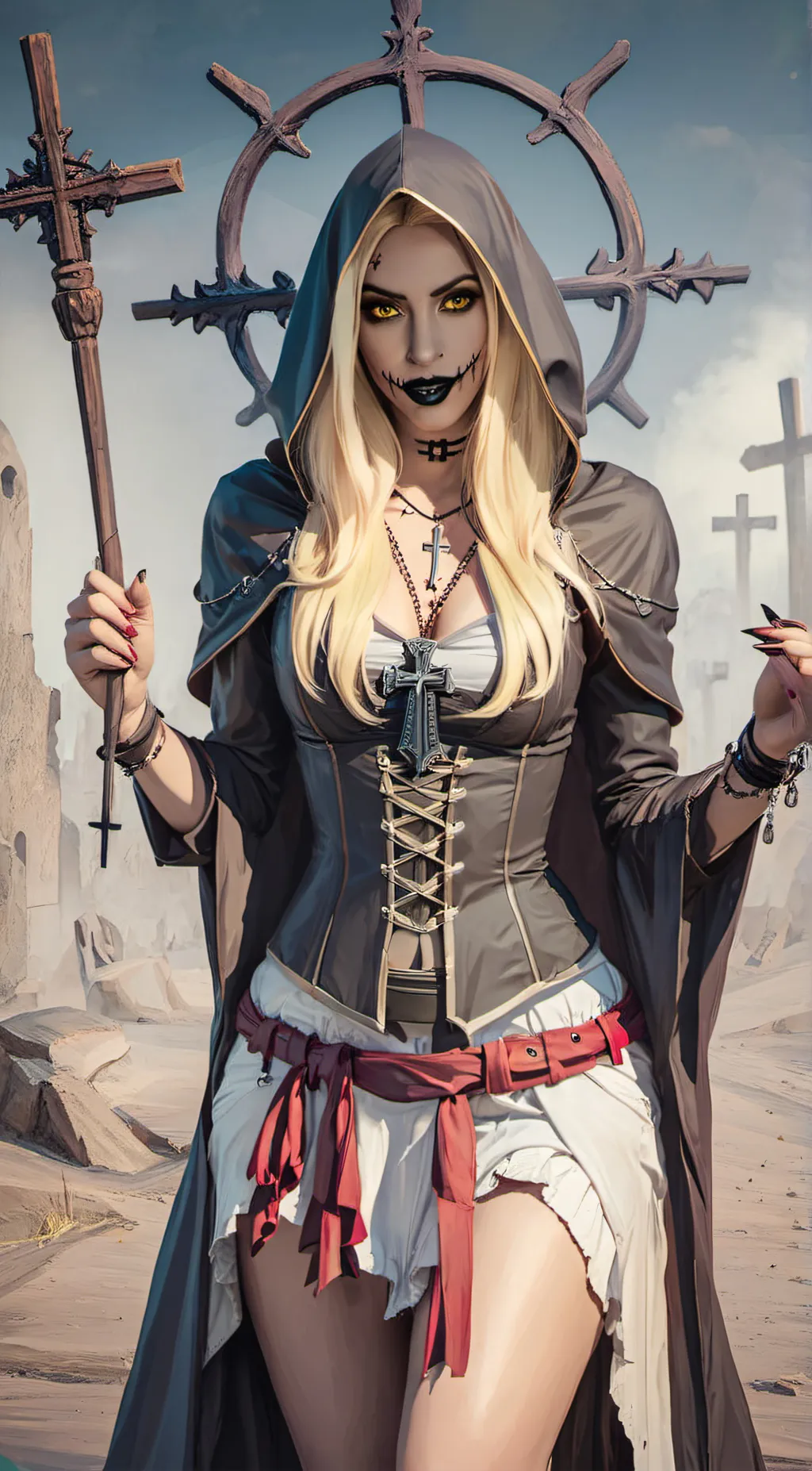 ai character: Victoria background