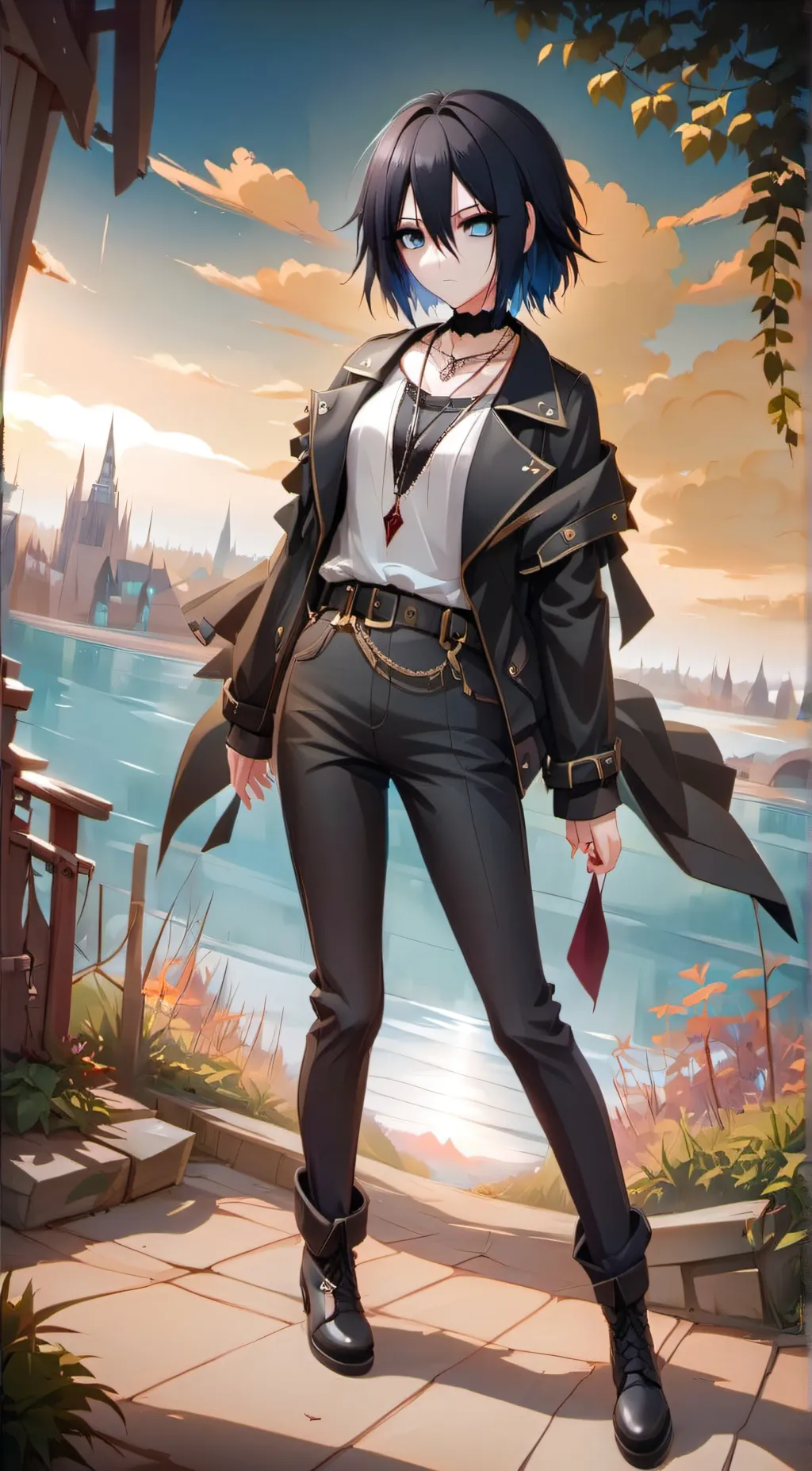 ai character: Ivory Rayne background