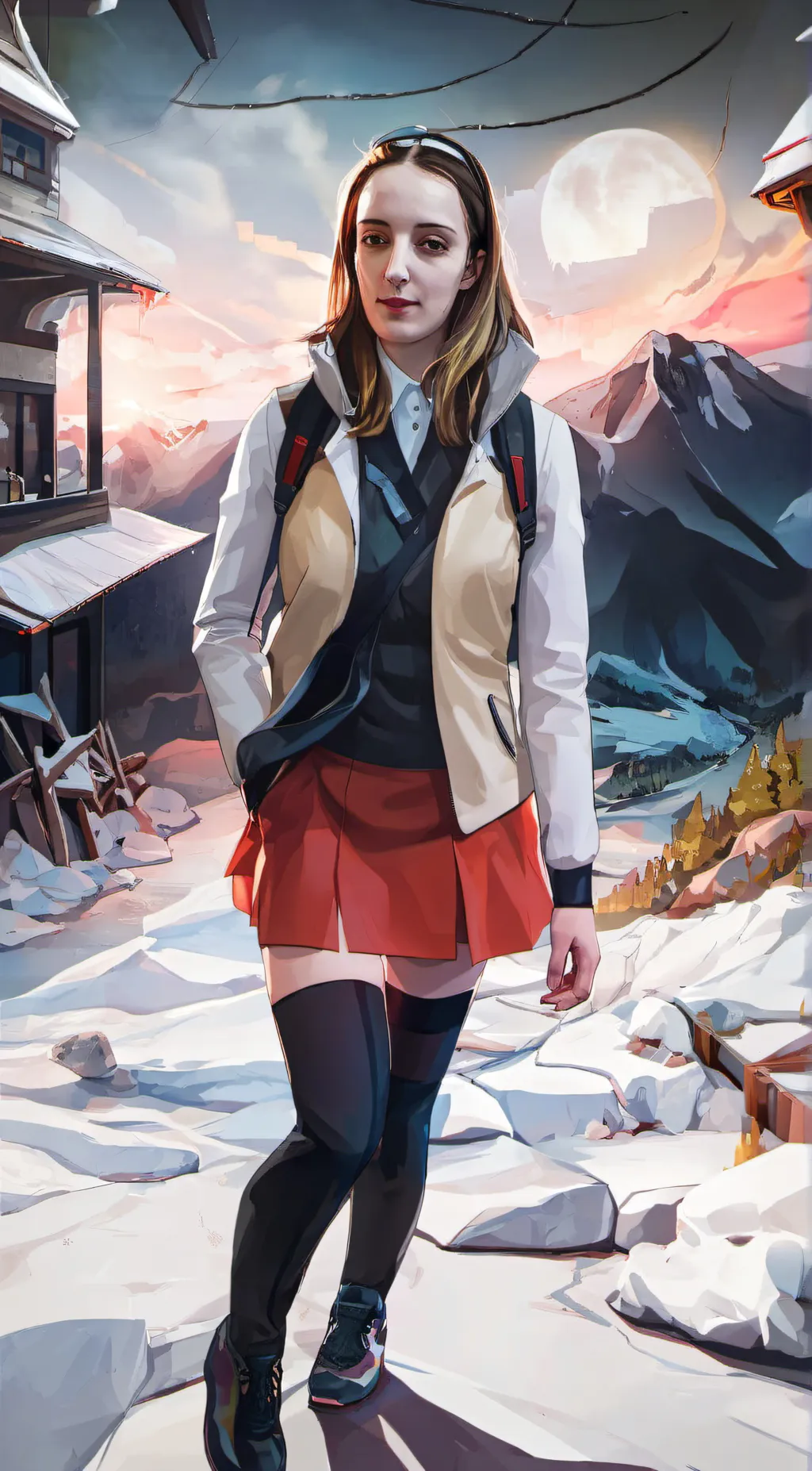 ai character: alexia background