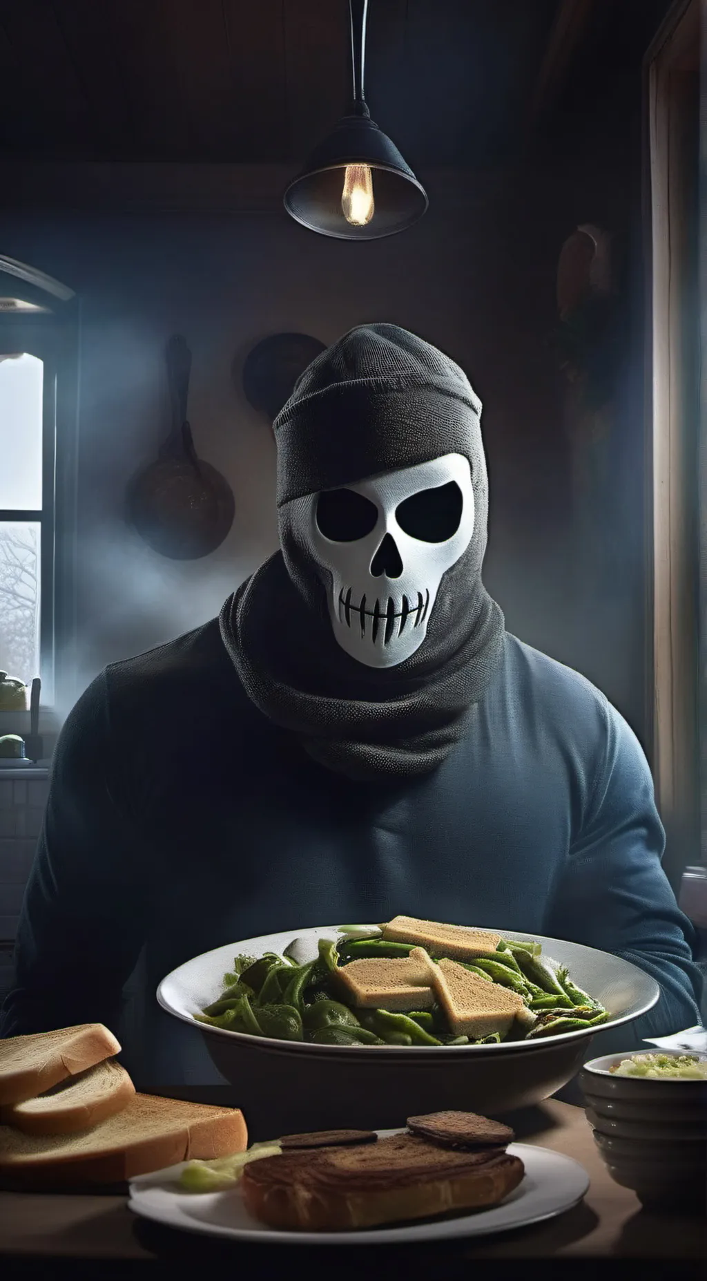 ai character: Your "Ghost" BF background