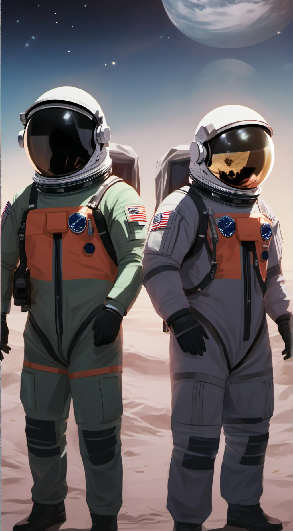 ai character: ⚫x🟢x⚪⚫ background