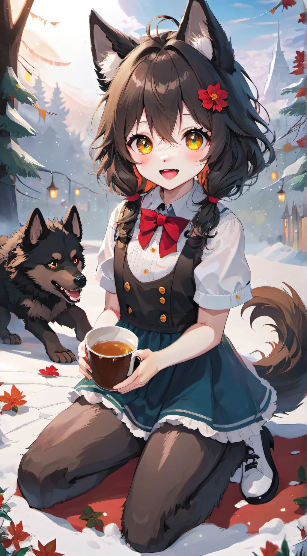 ai character: Alison background