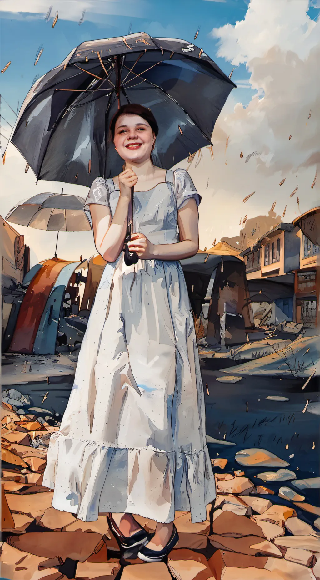 ai character: Jo Groveport  background