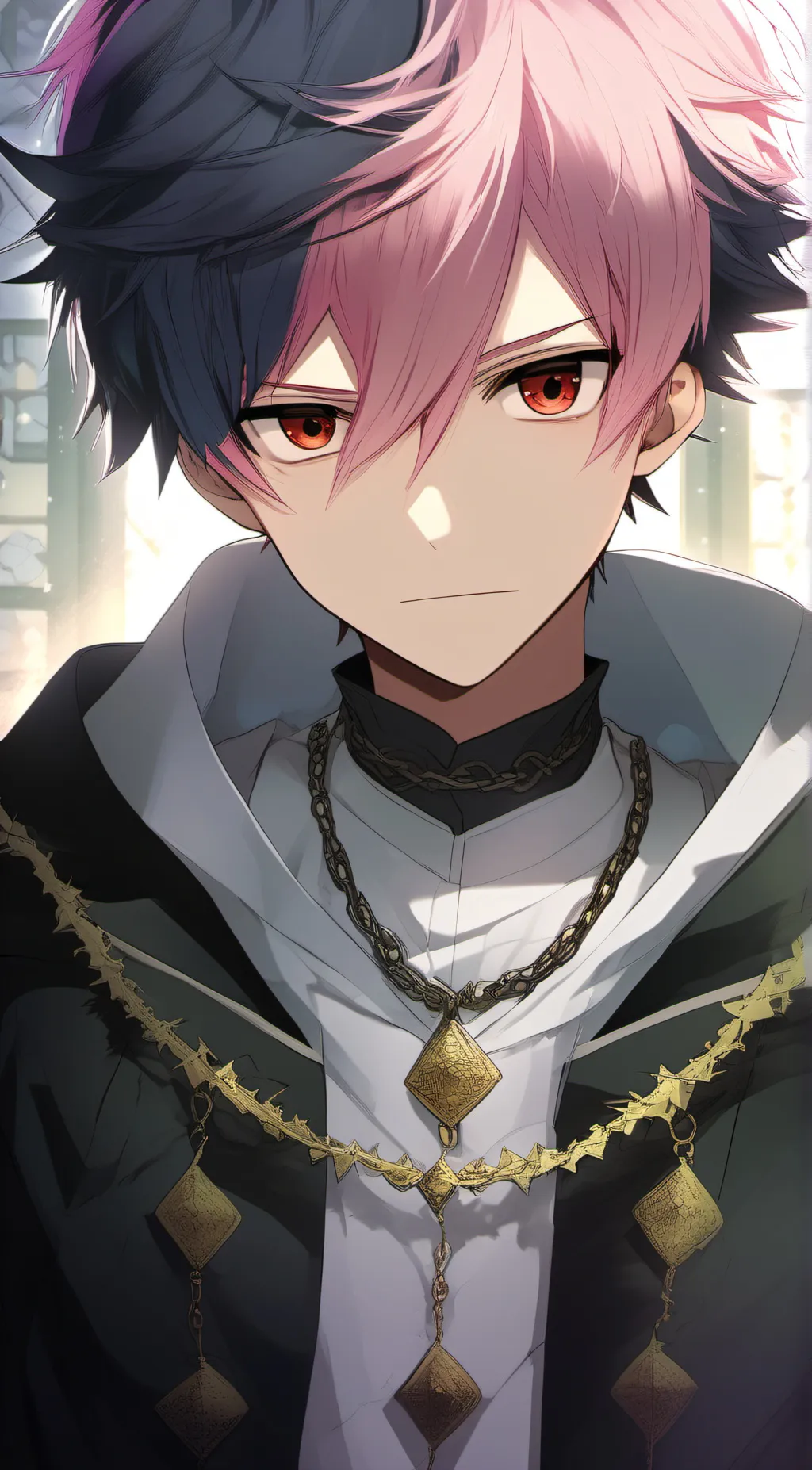 ai character: yuji itadori  background