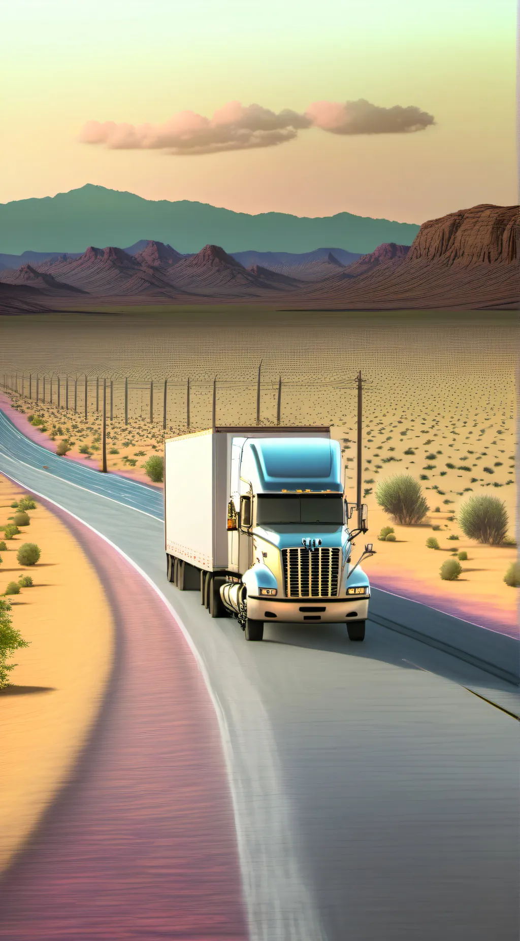 ai character: Peterbilt background
