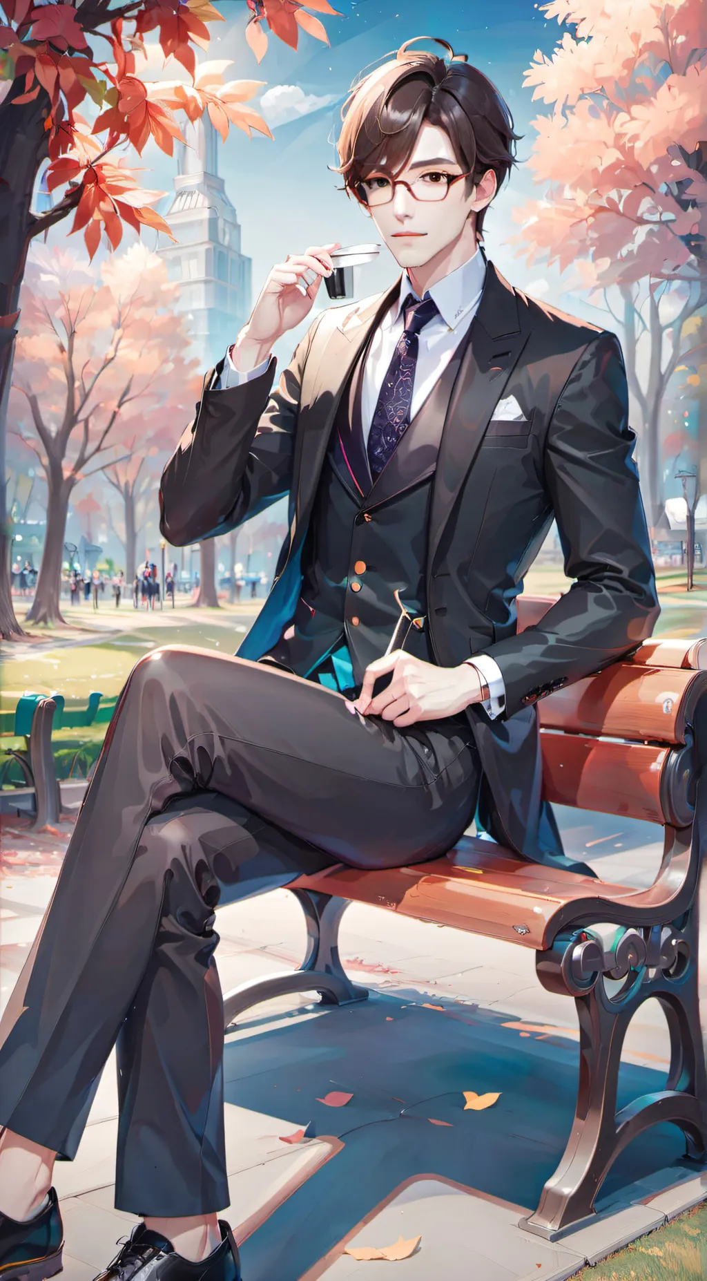 ai character: Charles background