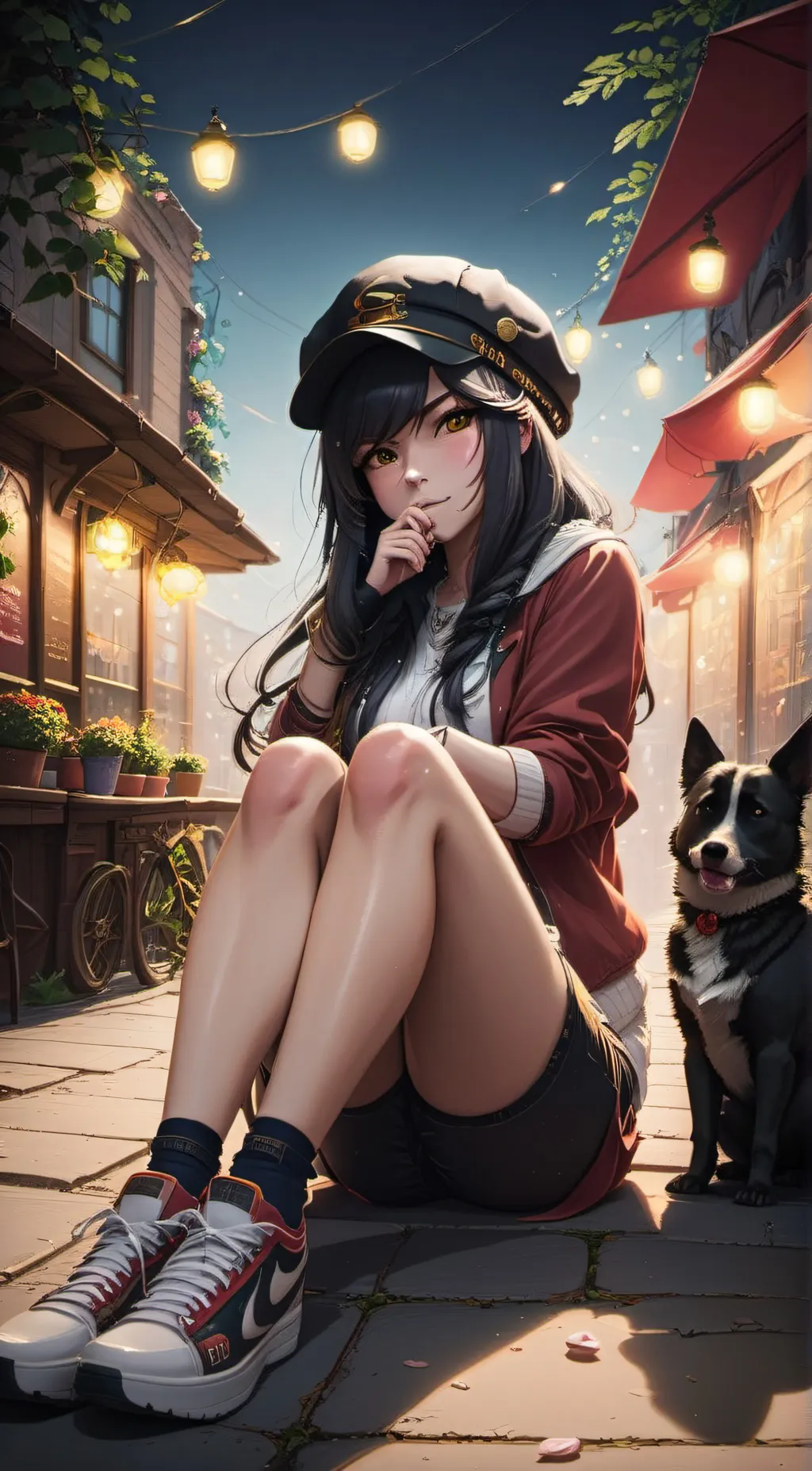 ai character: Mia background