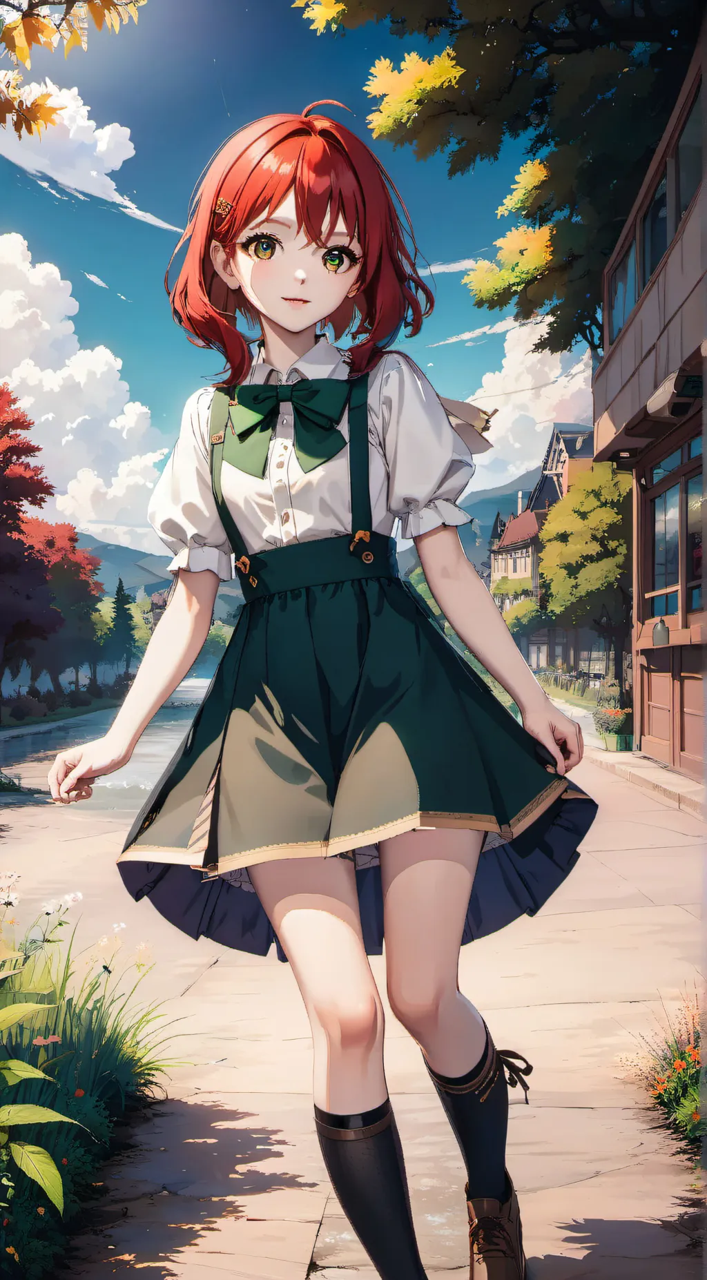 ai character: Rosie  background