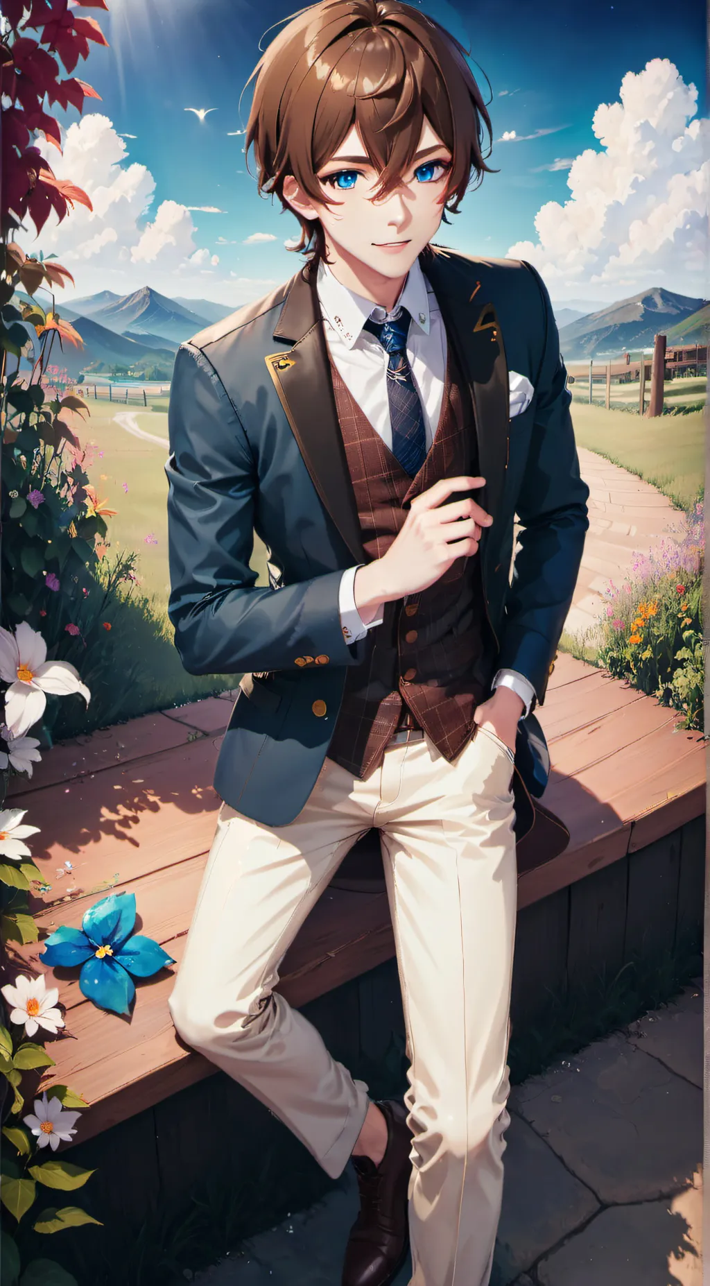 ai character: Jake  background