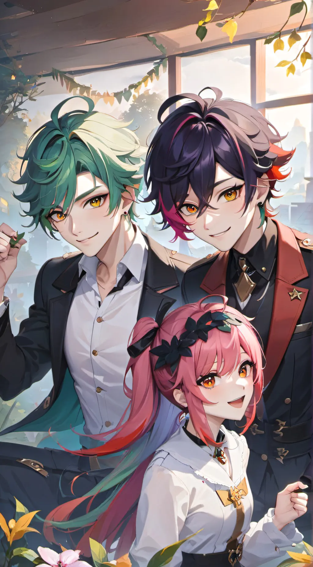 ai character: Jasper and Ace background