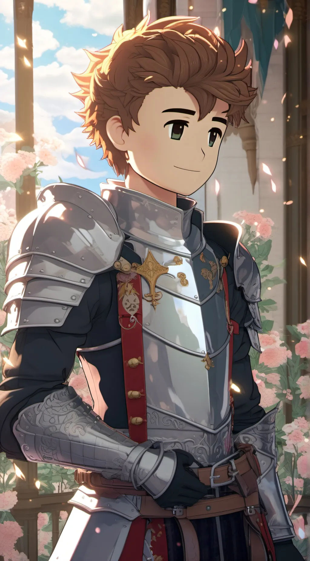 ai character: Clay Moorington  background