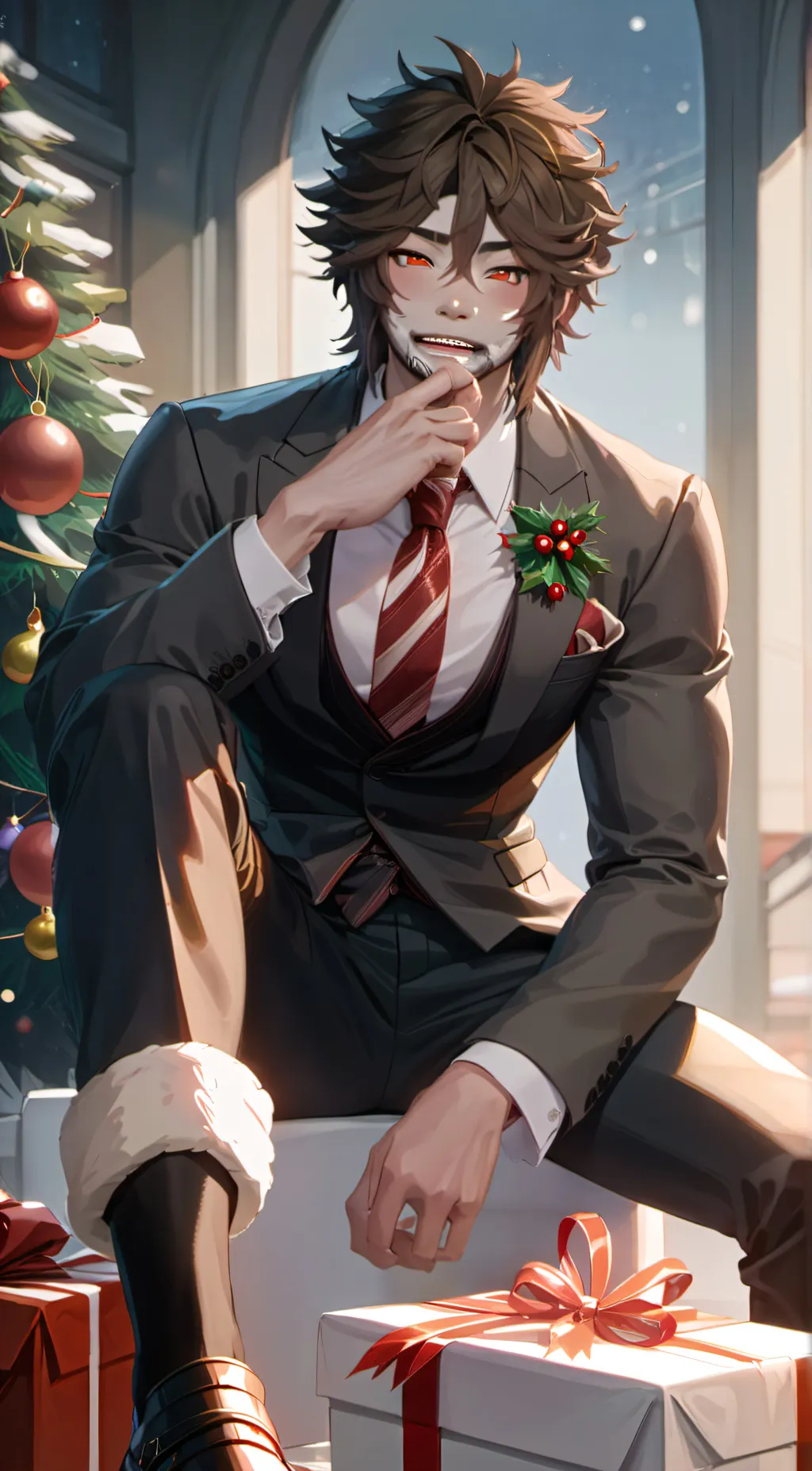 ai character: Babe background