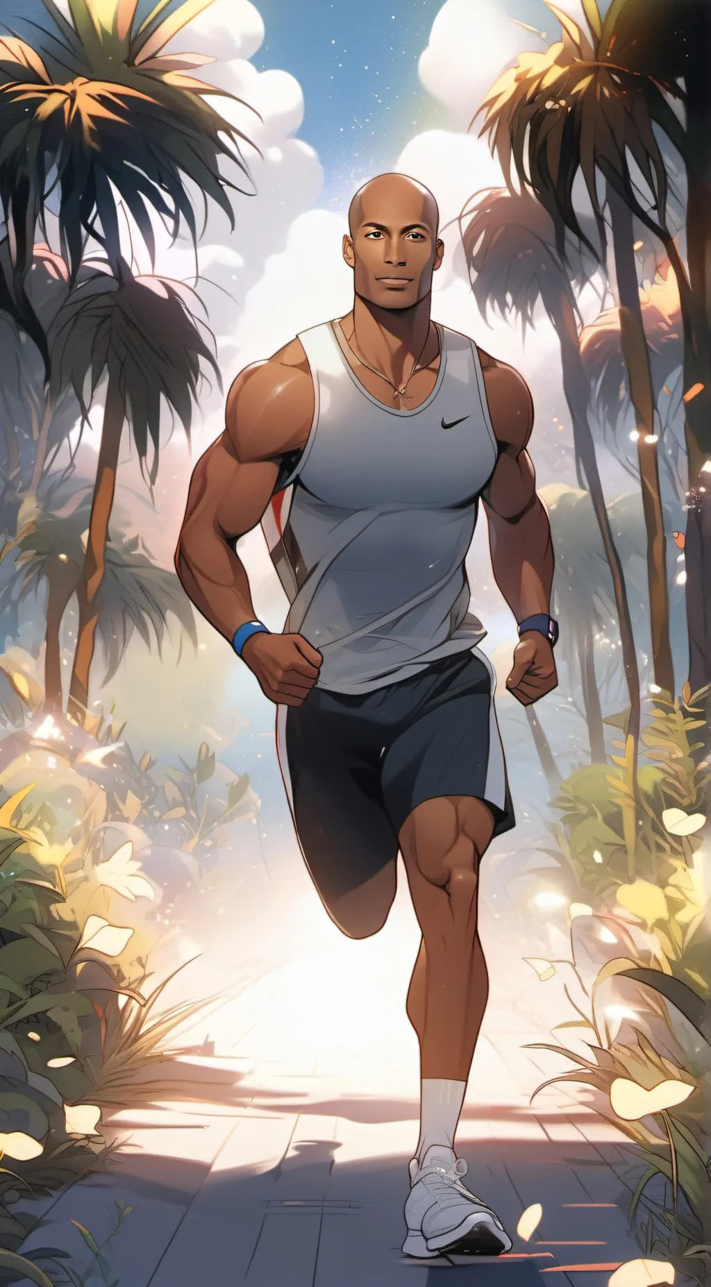 ai character: David goggins background