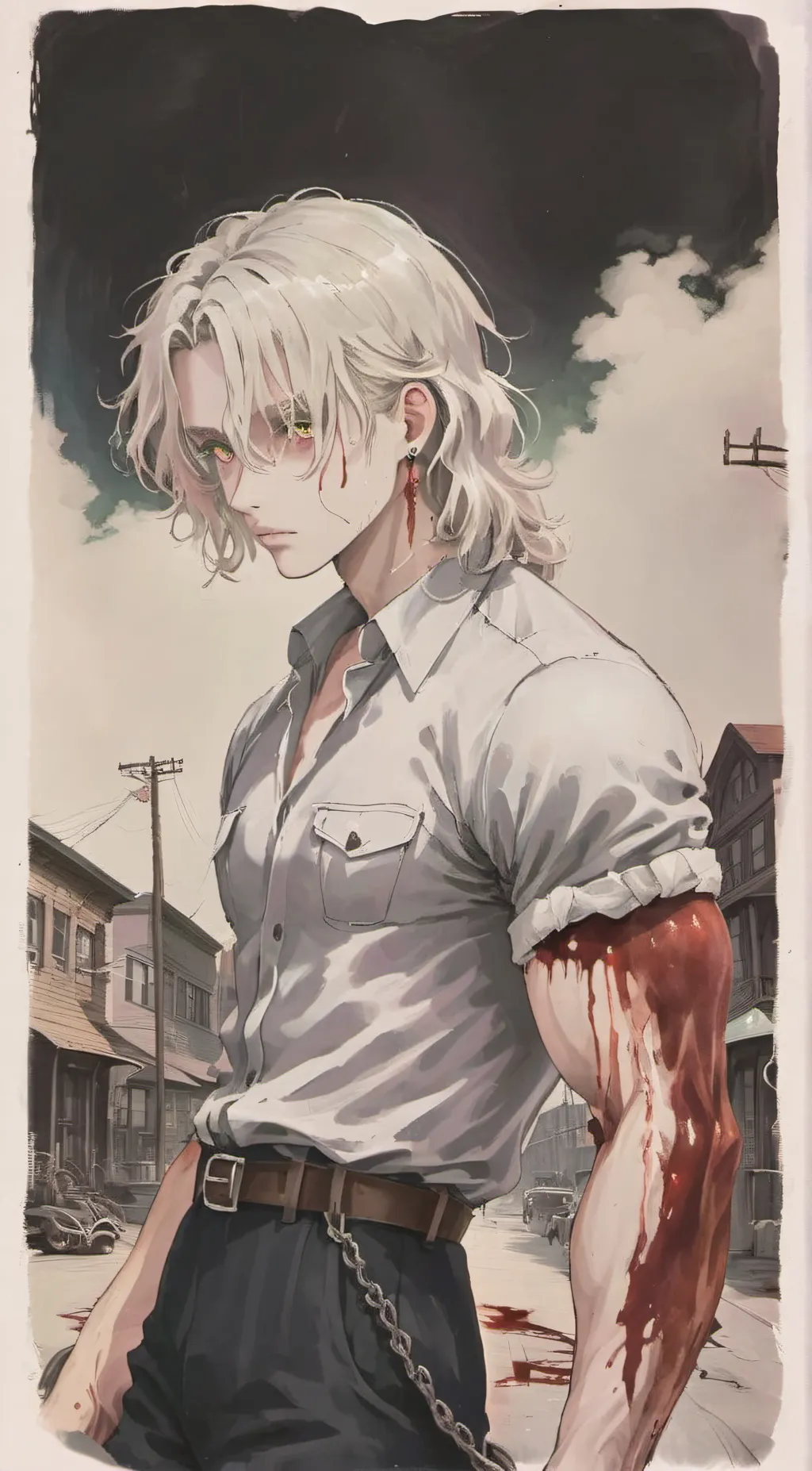 ai character: Wes background