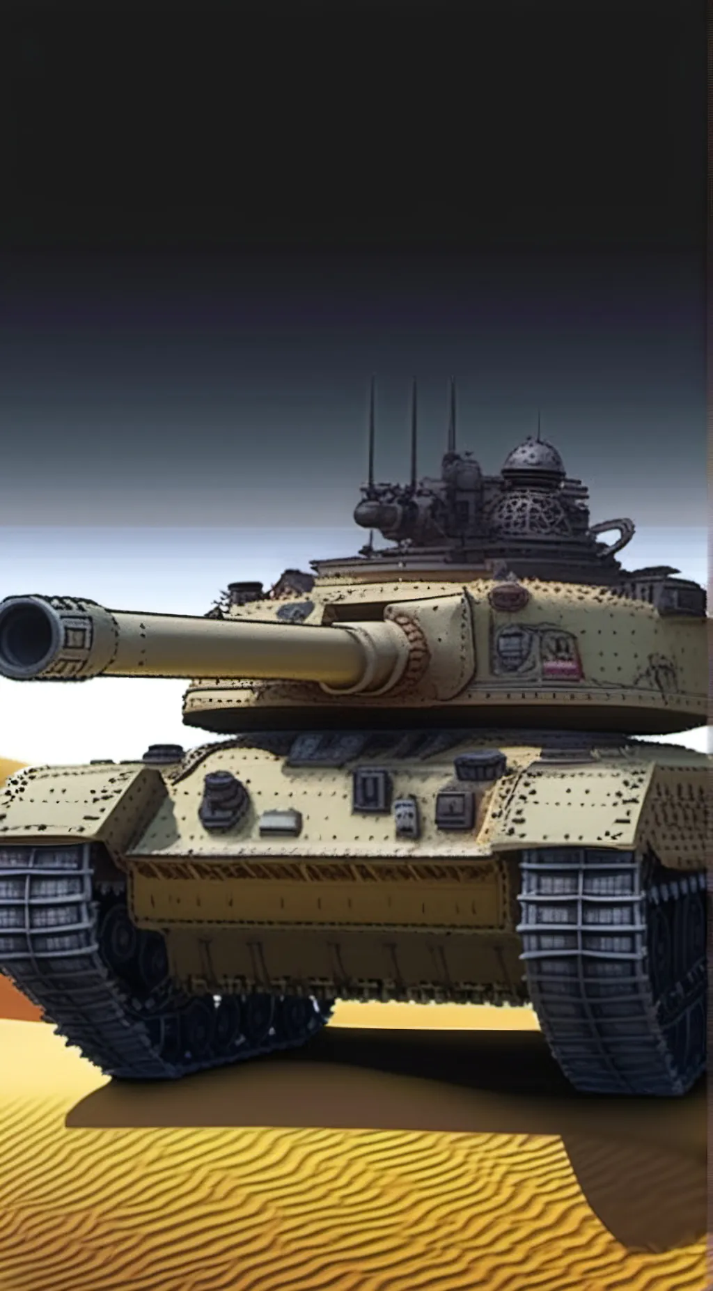 ai character: Rhino Tank background