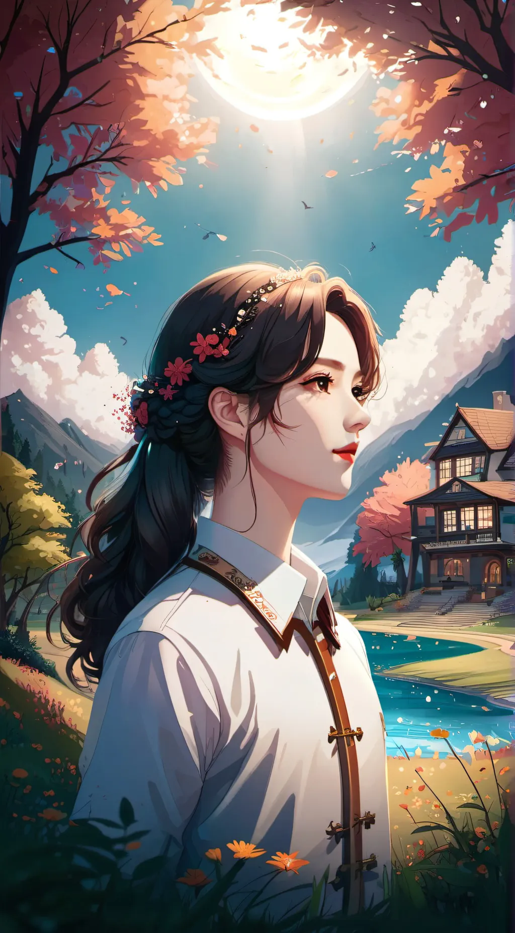 ai character: Yuna background