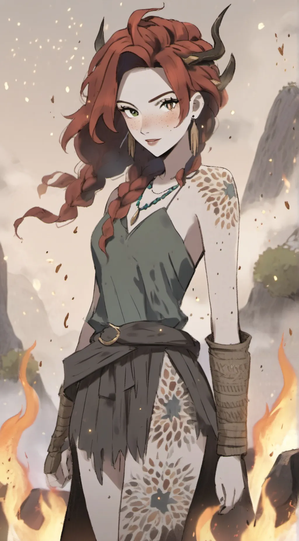 ai character: Yvette background