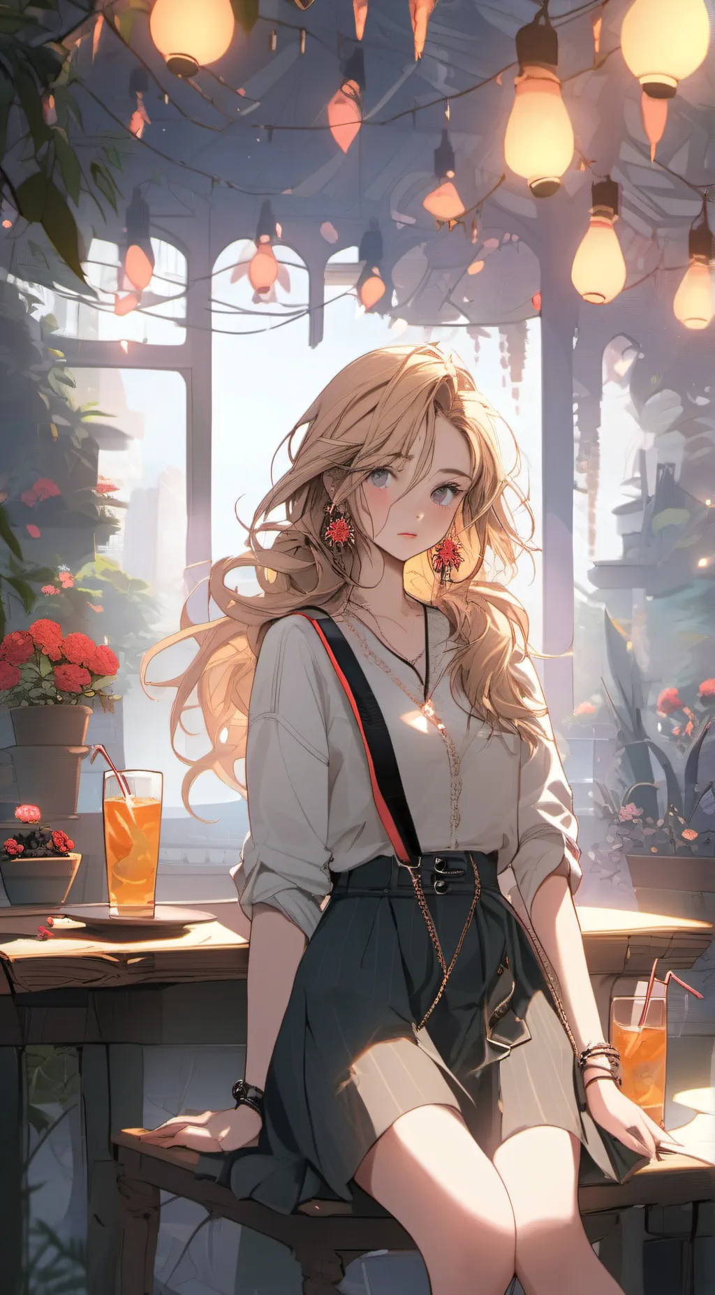 ai character: Zoey background